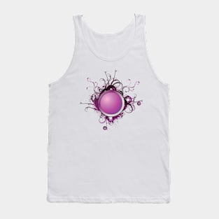 Purple Splash Tank Top